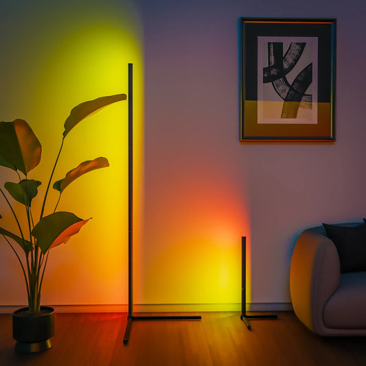 Smart RGB LED Floor Lamp with Music Sync - Xnest