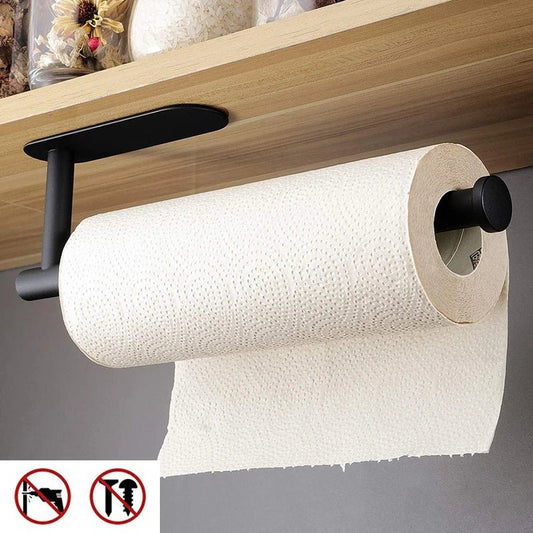 Self Adhesive Stainless Steel Paper Towel Holder - Xnest