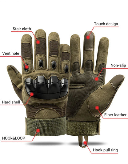 Breathable Motorcycle Gloves Touch Screen for Men - Xnest