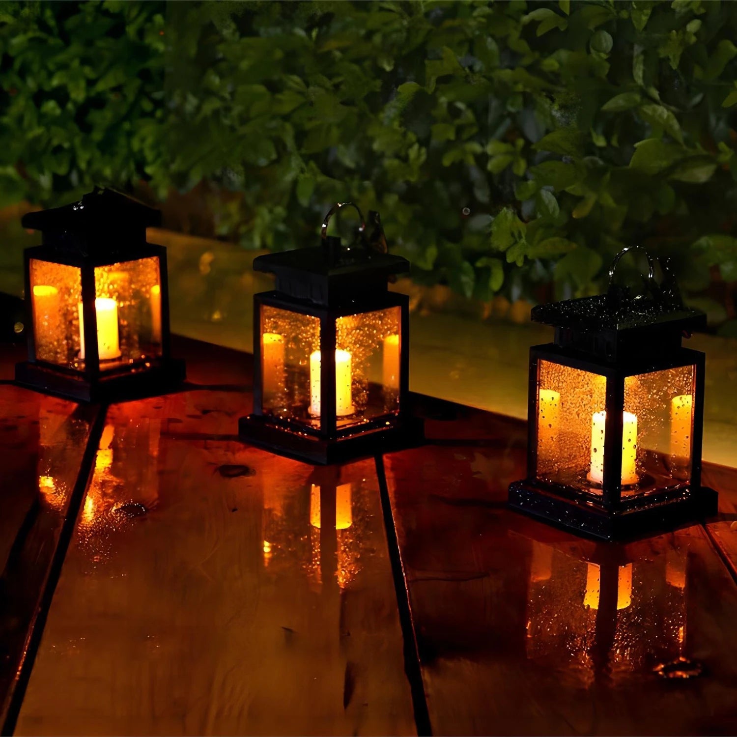 Waterproof Candle Lantern LED Solar Lights - Xnest