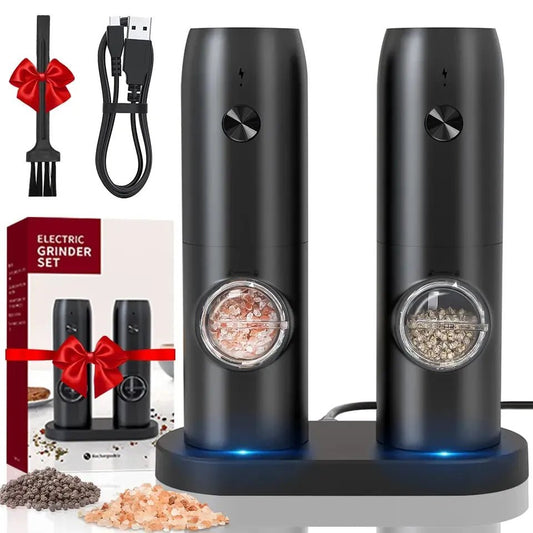 USB Rechargeable Electric Pepper and Salt Grinder - Xnest