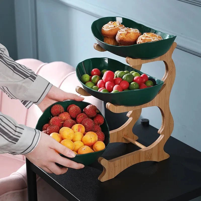 Multi layered Fruit Bowl Cake Tray - Xnest