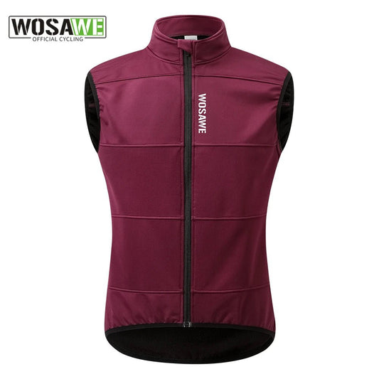 WOSAWE Winter Cycling Gilet for Men - Xnest