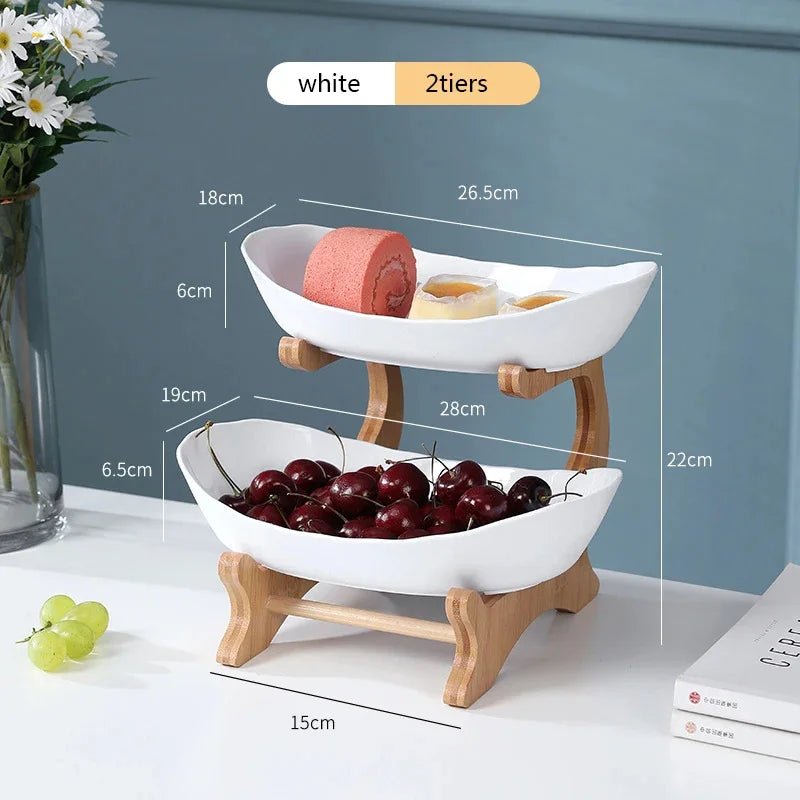 Multi layered Fruit Bowl Cake Tray - Xnest