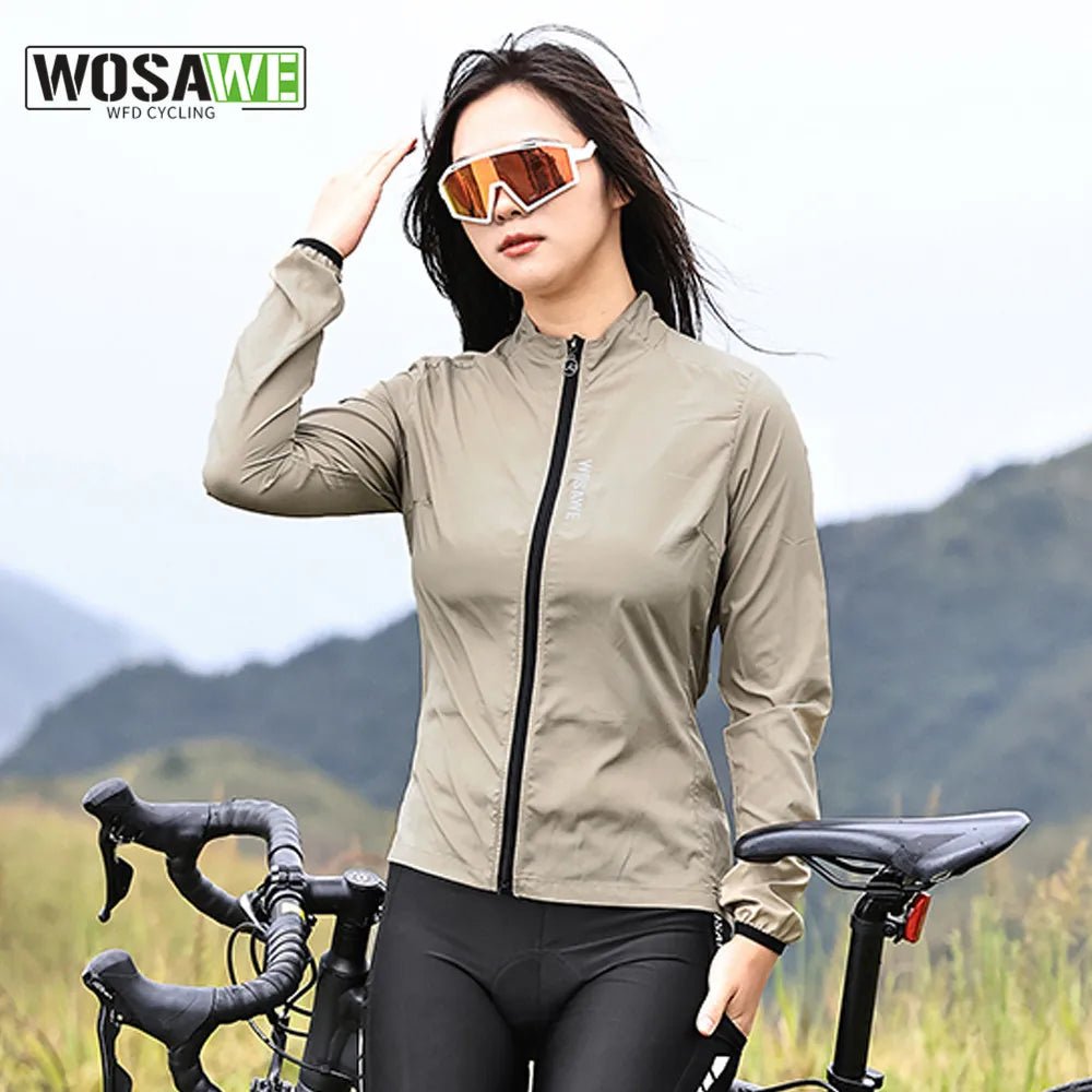 WOSAWE Women's Cycling Jersey Spring Autumn Long Sleeves - Xnest