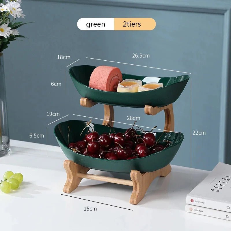 Multi layered Fruit Bowl Cake Tray - Xnest