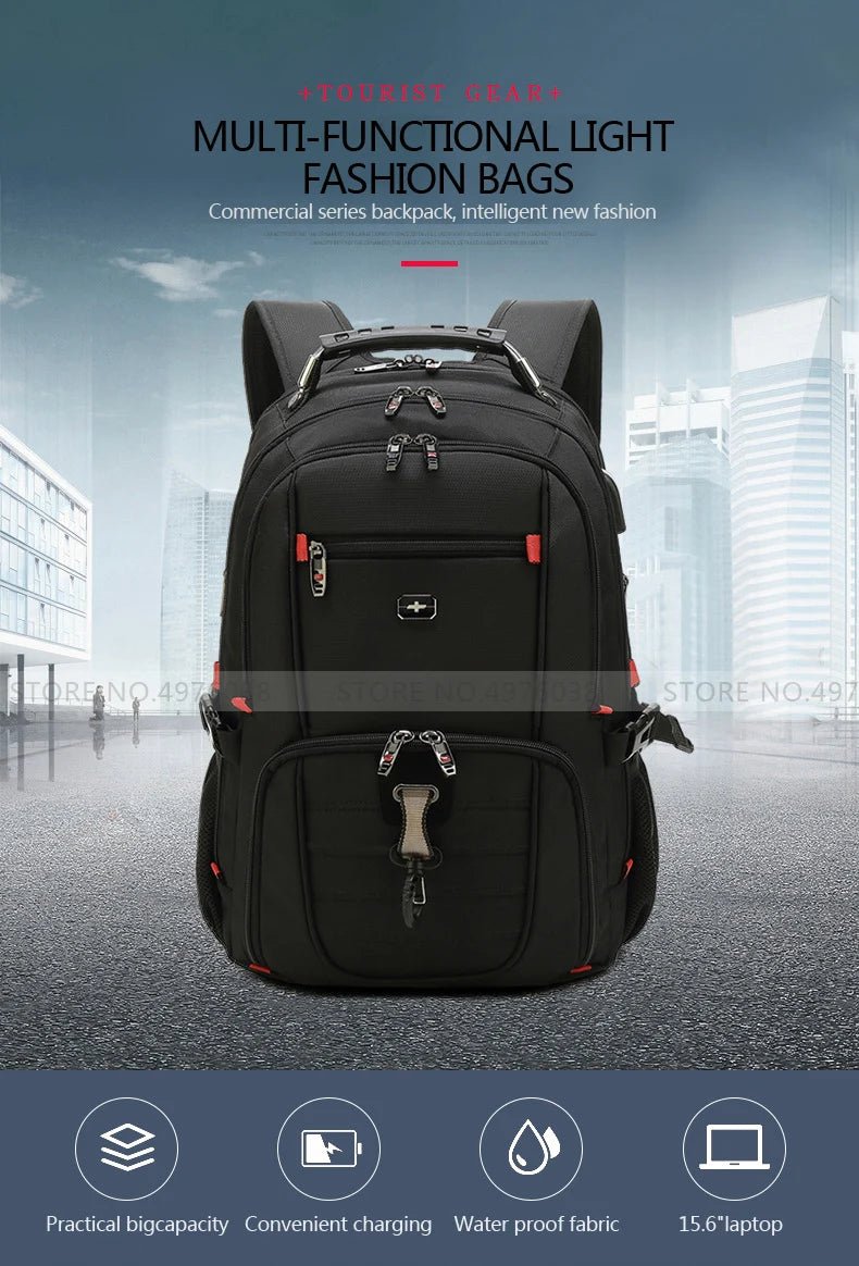 Swiss anti Theft Backpack - Xnest