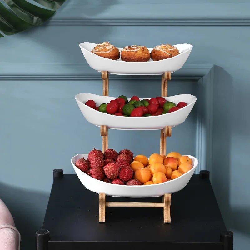 Multi layered Fruit Bowl Cake Tray - Xnest