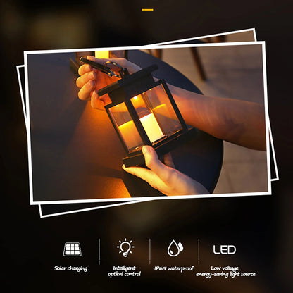 Waterproof Candle Lantern LED Solar Lights - Xnest