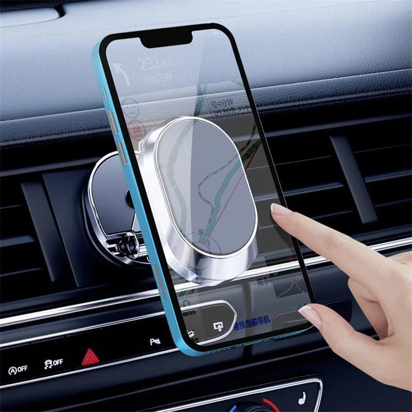 1080 Rotatable Magnetic Car Phone Holder: Secure and Hands - Free Driving - Xnest