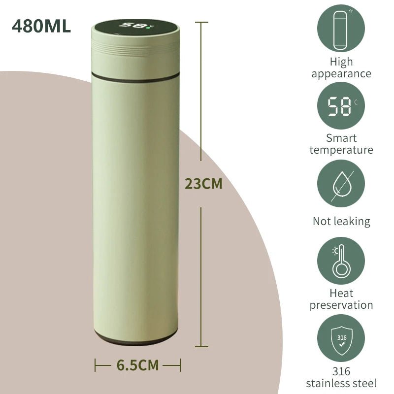 Intelligent Stainless Steel Water Bottle - Xnest