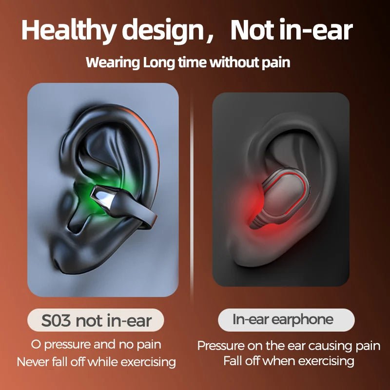 Bone Conduction Bluetooth Headphones - Xnest